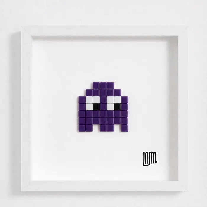 nLm - Pac-Man Purple (Ghost) - Mosaic