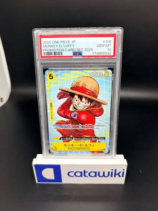 One Piece - 1 Graded card - Monkey D
