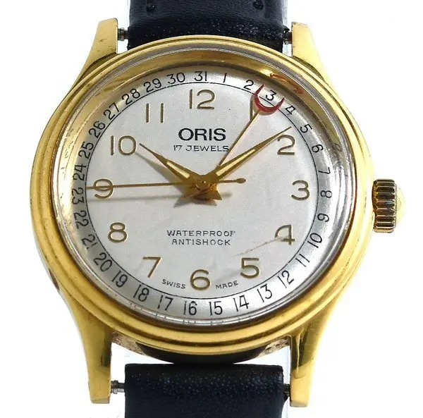 Oris - ORIS Pointer Date Gold-Plated - No reserve price...