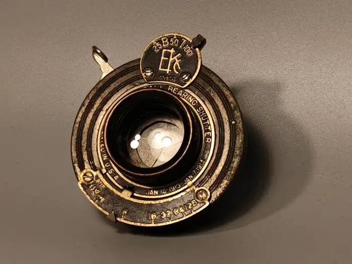 Kodak Obiettivo fotografico vintage con otturatore...