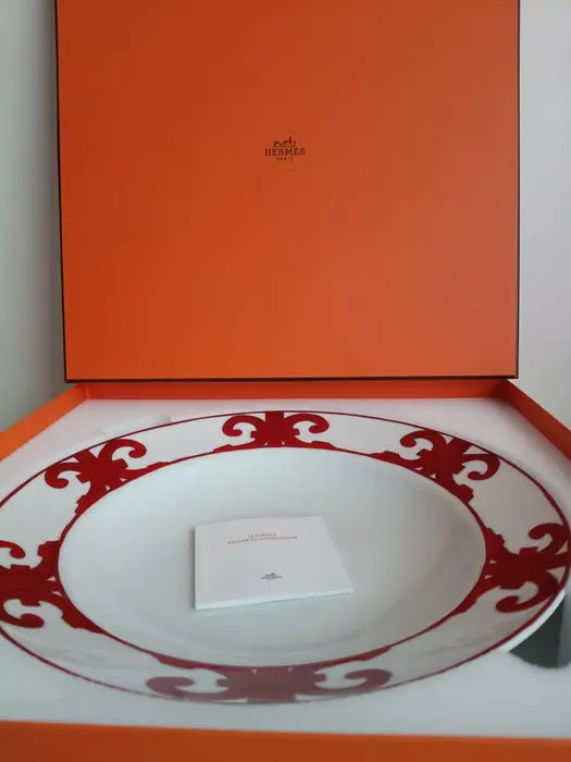 Hermès - Fuente "Balcon du Guadalquivir" - Dish - Porcelain