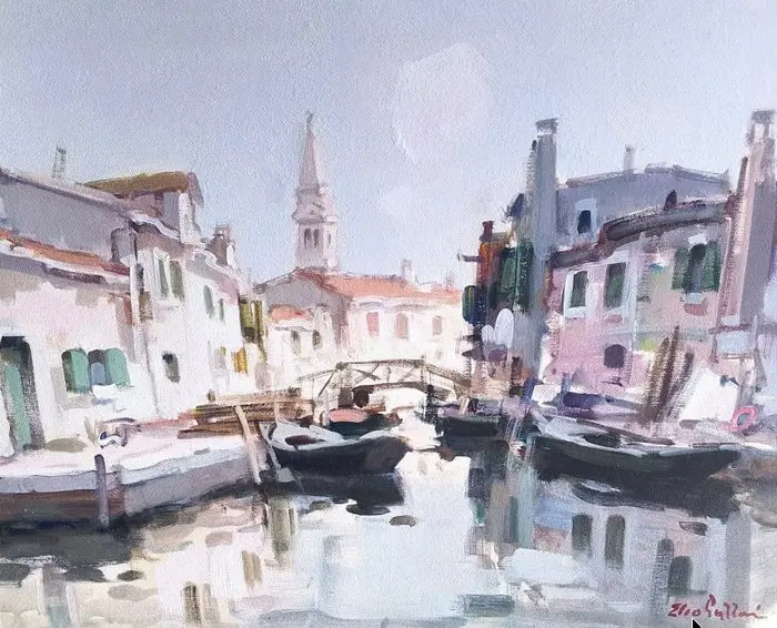 Elio Lazzari (1942) - Rio di Burano