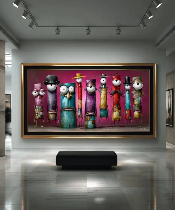 Giancarlo Colombo - GCD Art - "Weirdos #122"