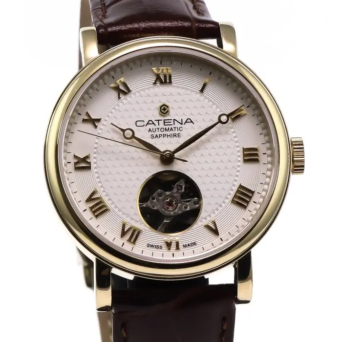 Catena - Automatic Swiss Watch Open Heart - CAD023 - No...
