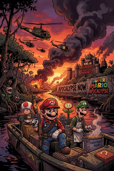 CREATIVE_HUB - Mario & Friends in Apocalypse Now