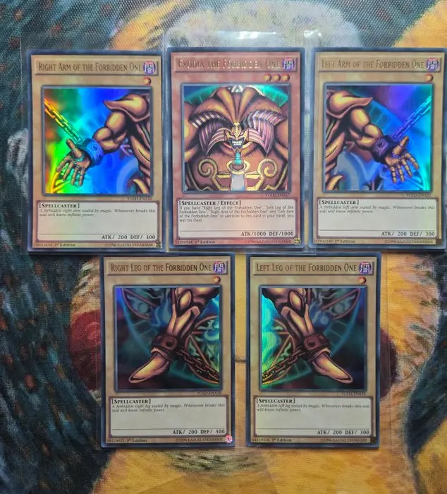 Konami Card - Yu-Gi-Oh! First Edition -Exodia the...