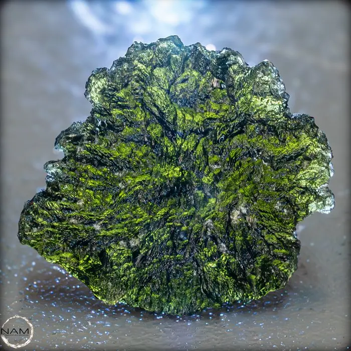 Rare AAA+++ Natural Transparent Perfect Moldavite Crystal 96.75 ct- 19.35 g