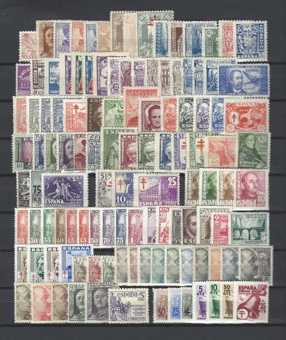 Spain 1942/1949 - Full years without 1015/16
