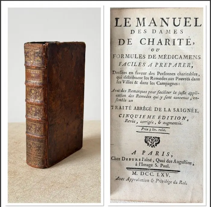 Arnault de Nobleville - [Gastronomie] Le manuel des dames de charité - 1765