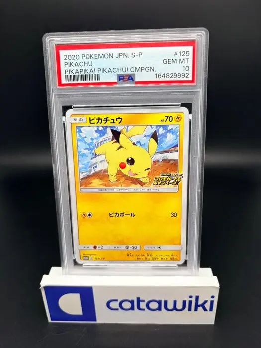 Pokémon - 1 Graded card - Pikachu - S-P 125 - PSA 10...