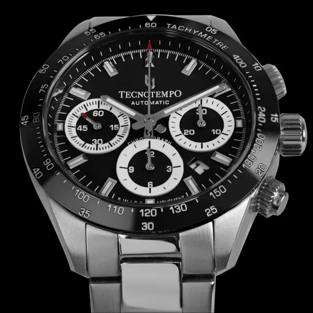 Tecnotempo - Chronograph "Chrono Round" - Automatic Swiss...