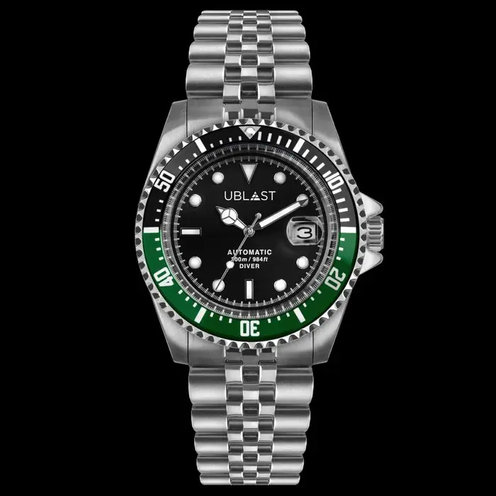 Ublast - Diver 30 ATM - UB3D4411BGN - Jubilee Straps - Men - 2026