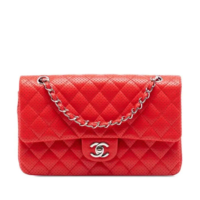 Chanel - Medium Classic Double Flap (Perforated) - Borsa
