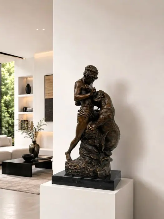 naar drouot - Statue