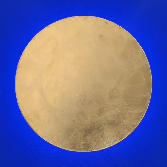 Bruno Bani (1964) - Eclissi blu Klein (foglia oro)