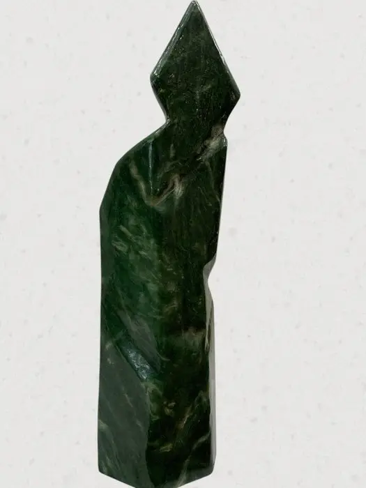 Huge Nephrite High Quality Standing Freeform- 12110 g - (1)