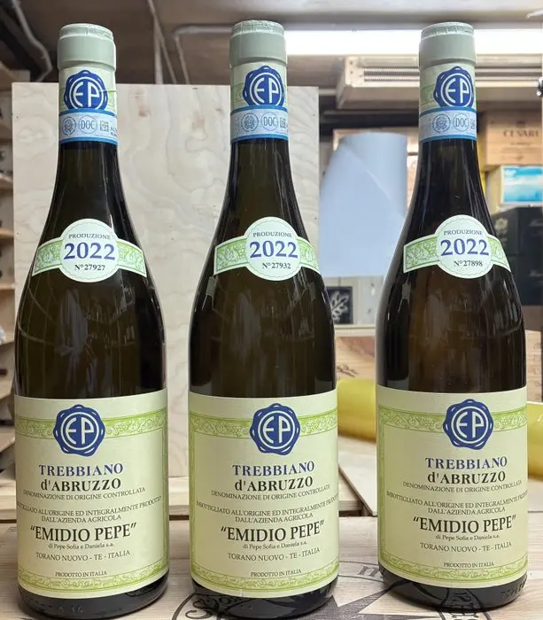 2022 Emidio Pepe, Trebbiano d'Abruzzo - Abruzzo DOC - 3 Bottles (0.75L)