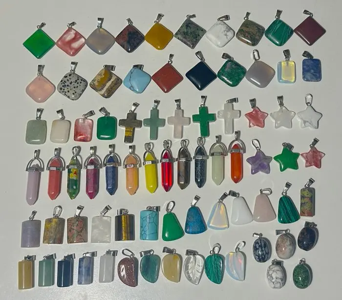 Amethyst; jasper; sodalite; nephrite; Ruby Zoisite; lapis...
