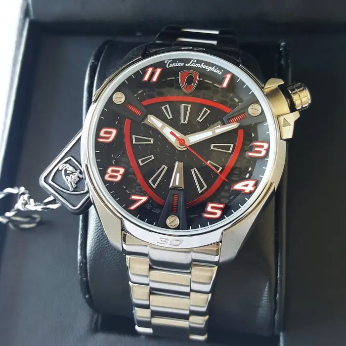 Lamborghini - Rare Crown - Tough Steel - Sapphire...