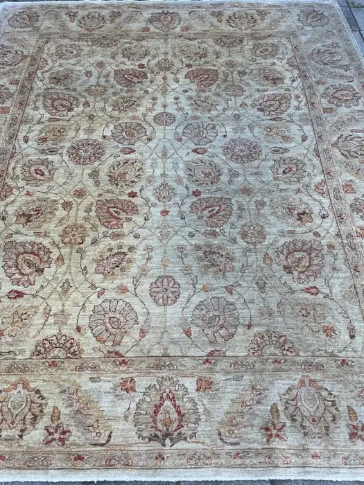 Afghan Art Deco Ziegler – cleaned - hand-knotted - wool...