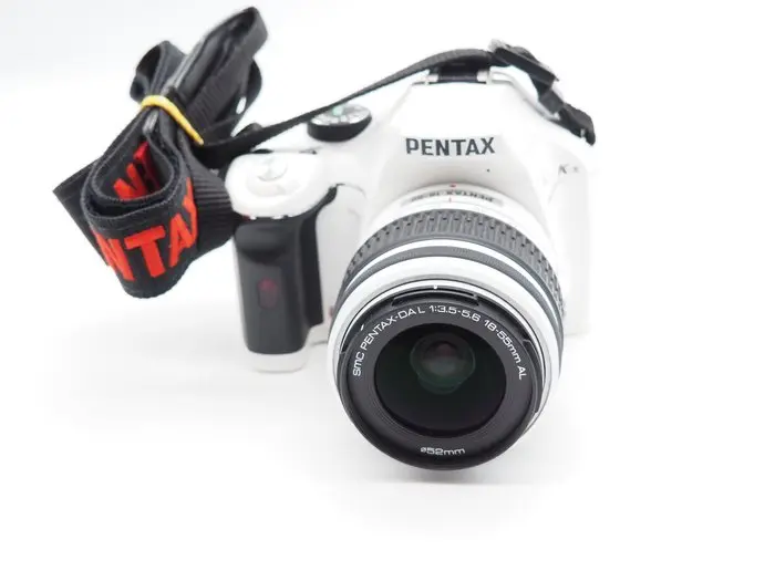 Pentax K-x camera + 18-55mm lens Digital camera
