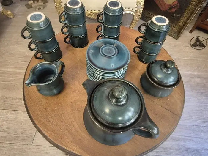 Saint-Clément - Coffee set for 12 (27) - Ceramic - Tea/Coffee service