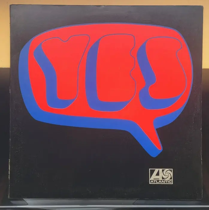 Yes - Yes 1st press plum-orange labels press UK - LP - 1st Pressing - 1969