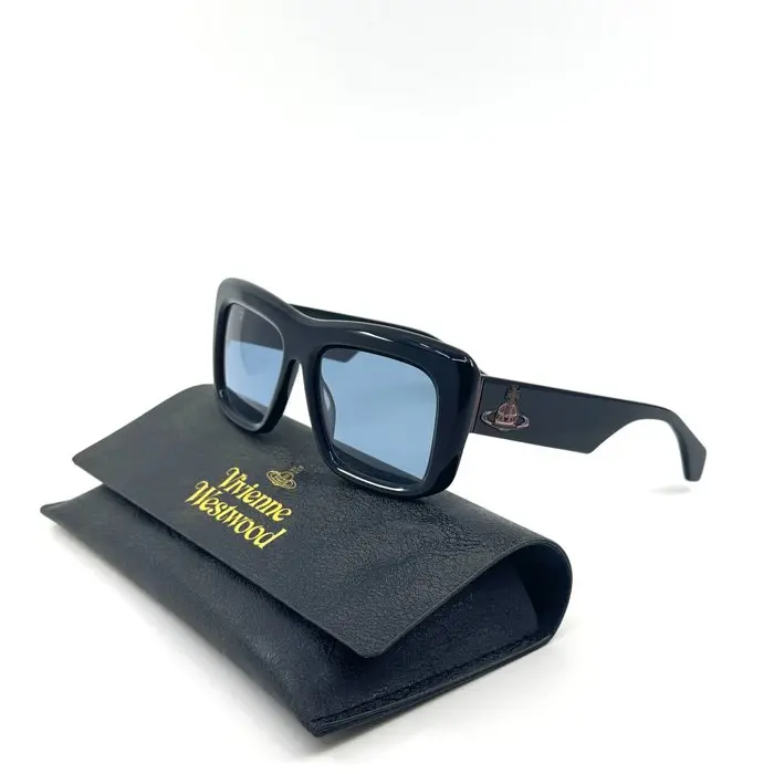 Vivienne Westwood - *NEW* - Blue Lenses - Black Acetate - Sunglasses