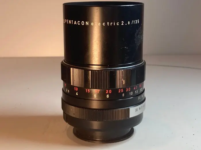 Pentacon electric 2.8/135 M42 DDR Telelens