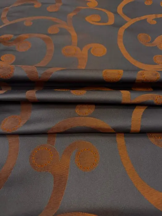 1732★High quality★ Decorative fabric with an arabesque motif in silk