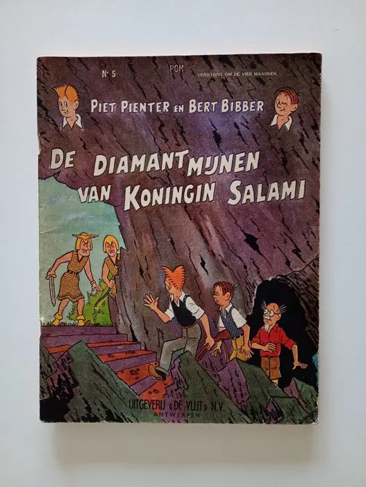 Piet Pienter en Bert Bibber 5 - De Diamantmijnen van...