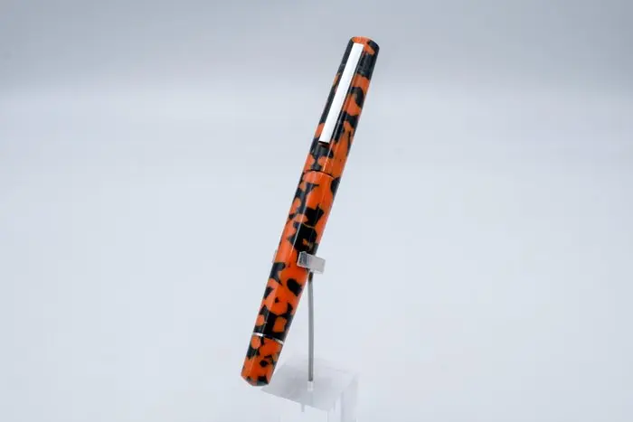 Tibaldi - Infrangibile - BI-Co Black & Orange - (TIROBL22) - Fountain pen