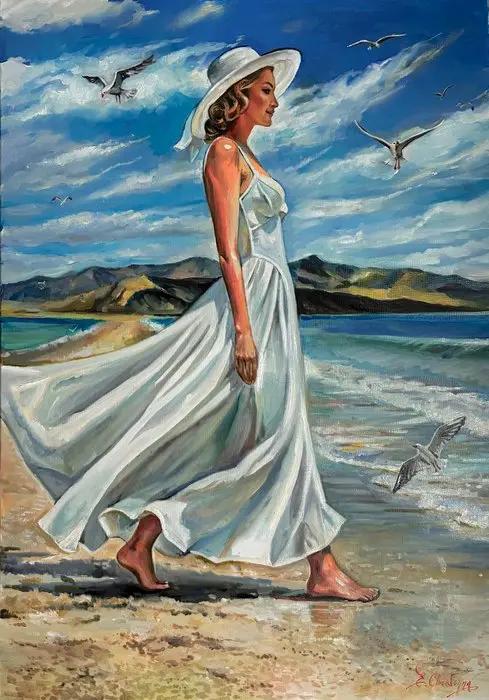 Eugenie Chervonna - La mouette