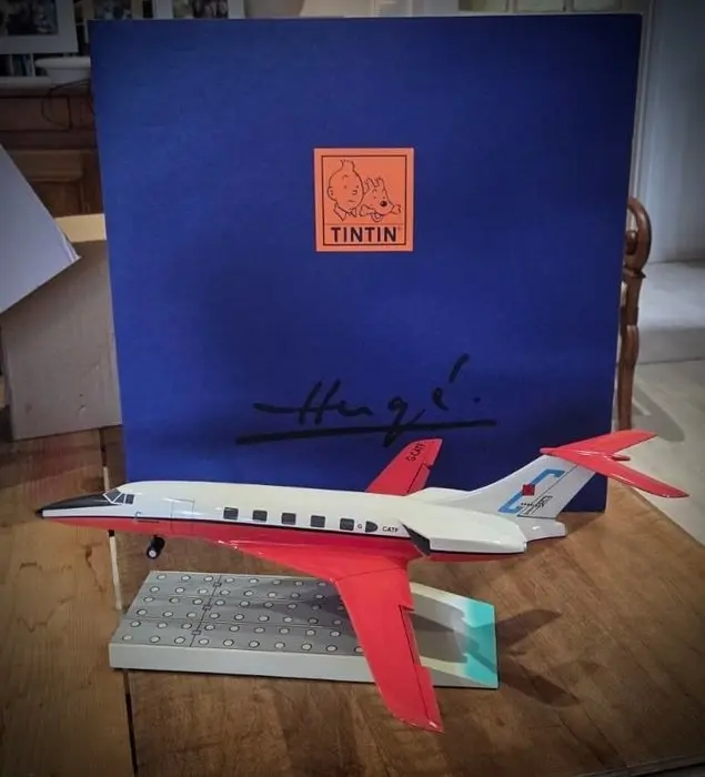 Tintin - Maquette Carreidas JET 160