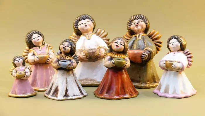 Bozner Engel (7) - Vintage - Ceramic - 1960-1970 - THUN Bolzano