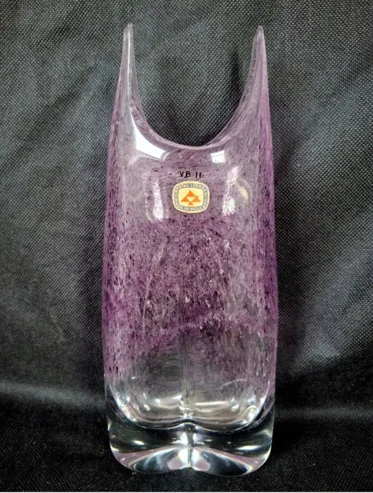 Glasfabriek Leerdam - Sybren Valkema - Vase - Glass - Leerdam Unica VB11