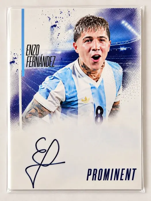 Futera - Enzo Fernandez Autograph 02/06 Card