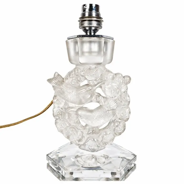 Lalique, Wengen-sur-Moder - René Lalique - Table lamp...
