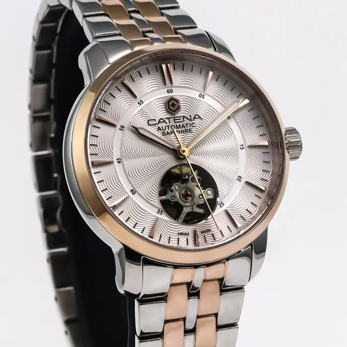 Catena - Automatic Swiss Made Watch Open Heart...