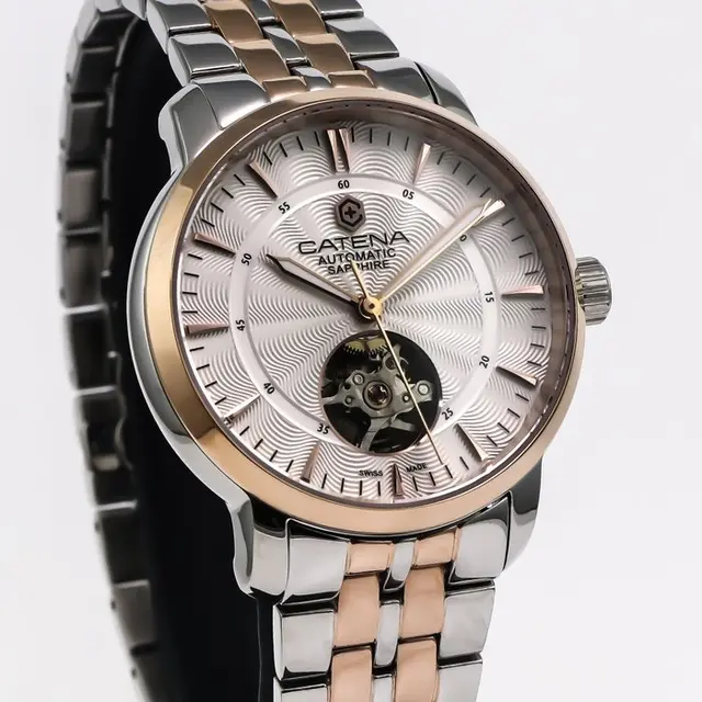 Catena - Automatic Swiss Made Watch Open Heart...