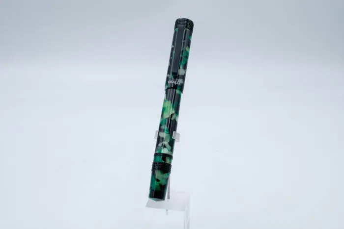 Tibaldi - Perfecta - BI-CO Black & Green - Roller ball pen