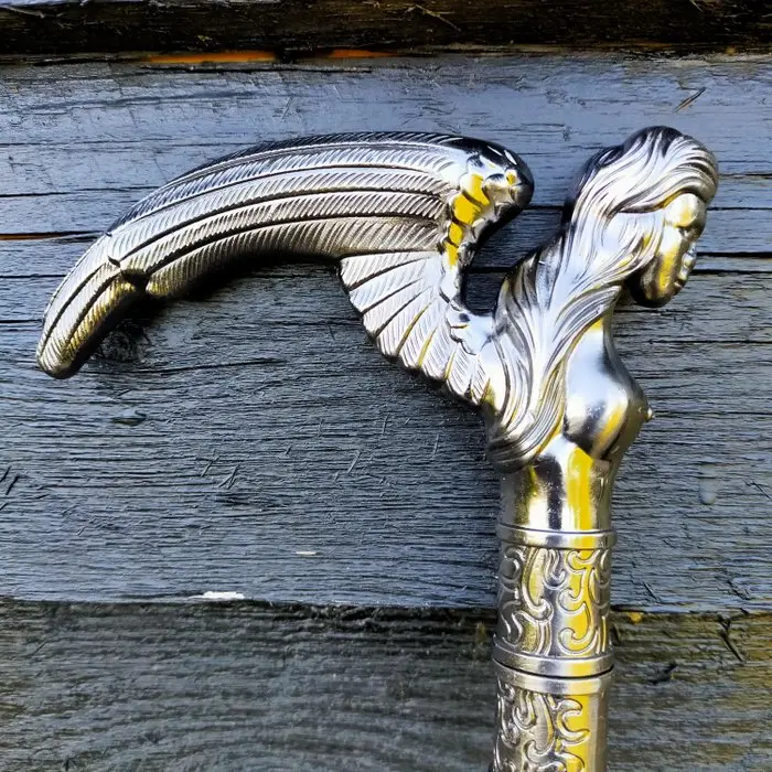 Walking stick - angel - aluminium alloy