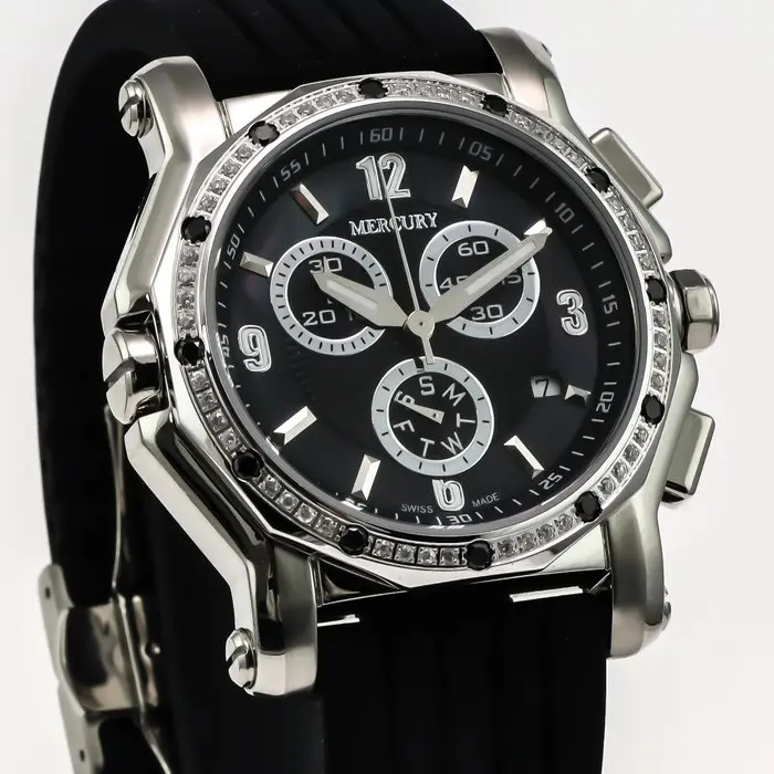 Mercury -Chronograph Swiss Made Watch - ME1075-SX-S-8...