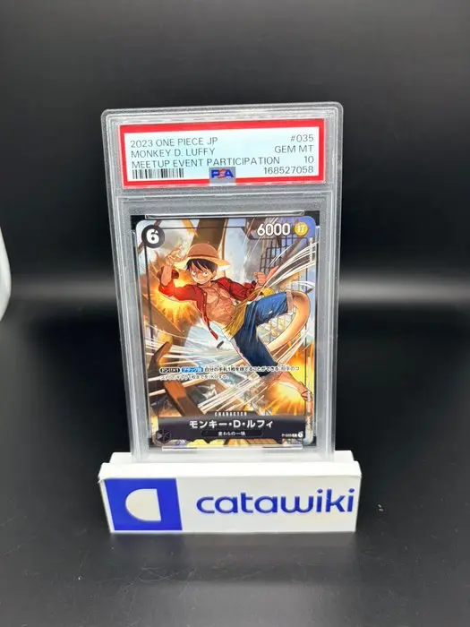One Piece - 1 Graded card - Monkey D