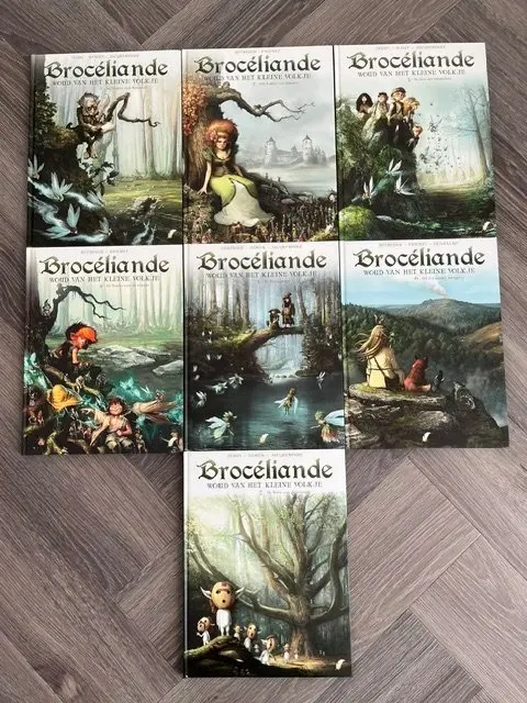 Broceliande 1 t/m 7 - Complete reeks HC - 7 Album - First edition - 2018/2021