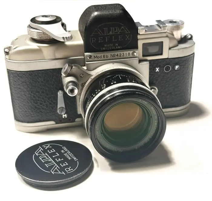 Alpa Reflex Mod. 6b+ Kern-Macro-Switar 50mm f/1.8 AR Lens Analogue camera