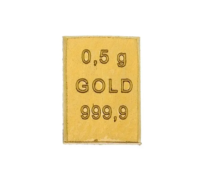 0,5 gram - Gold .999 - Valcambi, Switzerland (No reserve price)