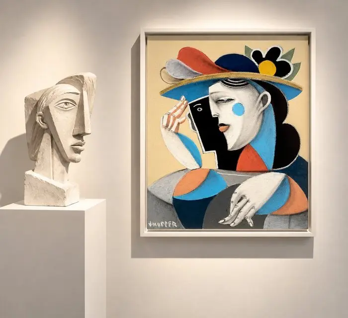 Jone Hopper - Jeune femme au chapeau