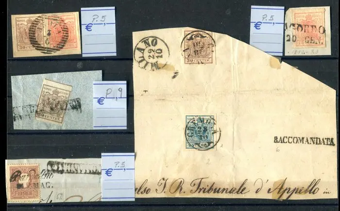 Italian Ancient States - Lombardo Veneto 1850/1859...