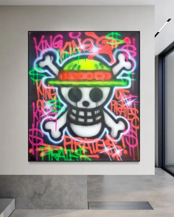 Outside313 - One Piece jolly Roger XL King of pirates